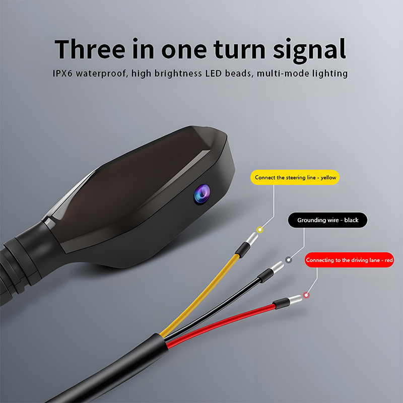 Motorcycle LED Turn Signal Projection Light - Image 3